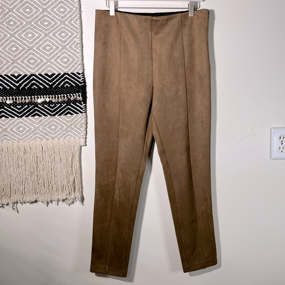 Loft faux suede pants - Picture 1 of 4